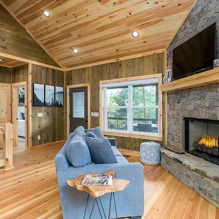 The Llaguna Lodge - New Cabin, Sleeps 10, Fire Pit, Hot Tub, In Blue Ridge , Ga Exterior photo